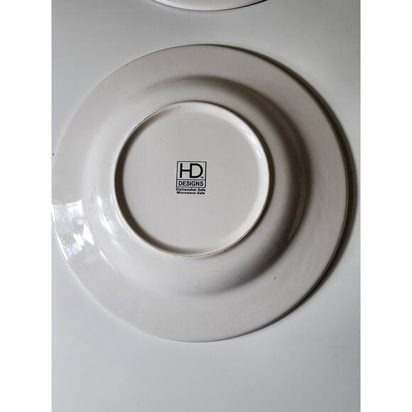 Vintage HD DESIGNS Le Chef 10.5" Dinner Plates - set of 4 - Picture 4 of 5